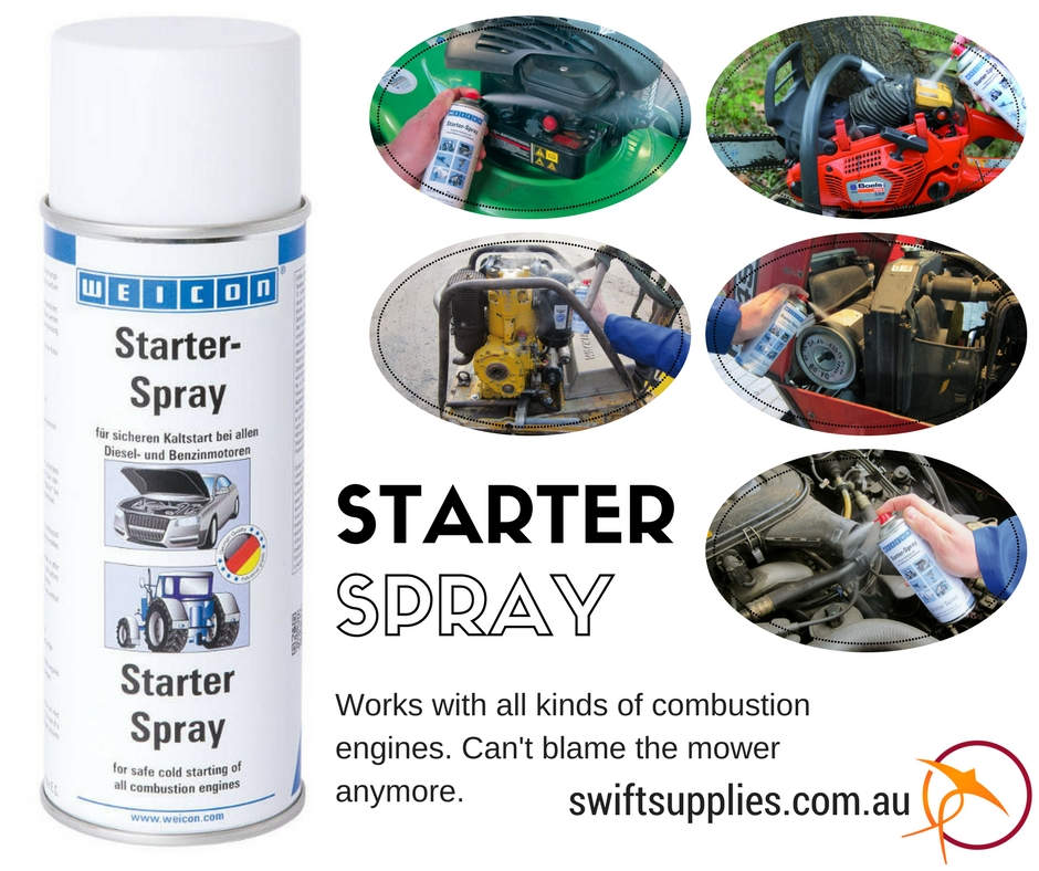 Weicon Starter Spray – Quick and Easy Engine Starter Spray for all Petrol and Diesel engines